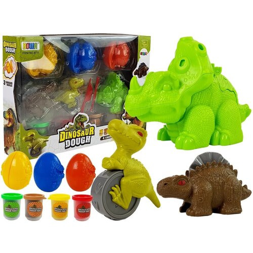 Play Daugh Dinosaurs Eggs Mould 12 Pieces 4 Colours Cijene