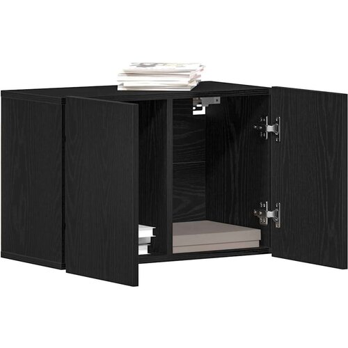 vidaXL TV ormarić crni hrast 60x30x41 cm inženjerski drvo Cijene