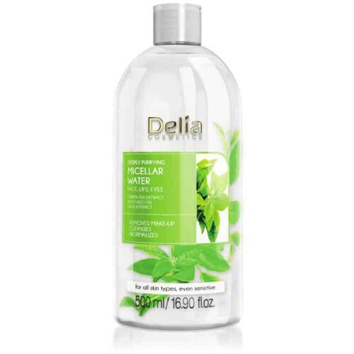 Delia Micelarna voda za skidanje šminke sa ekstraktom zelenog čaja 500ml Cijene