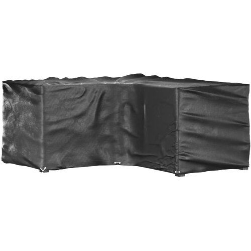 VidaXL Prevleka za vrtno pohi&amp;scaron;tvo L oblike 16 obročkov 215x215x90 cm Slike