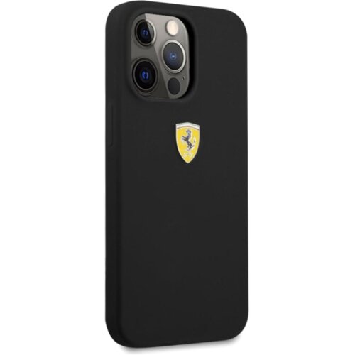Ferrari silikonski ovitek Scuderia FESSIHCP13XBK za iPhone 13 Pro - črn Slike