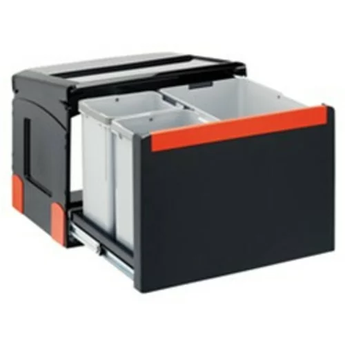 Franke sorter za odpadke Cube 50 (3 posode, avtomatski izvlek) 134.0055.293