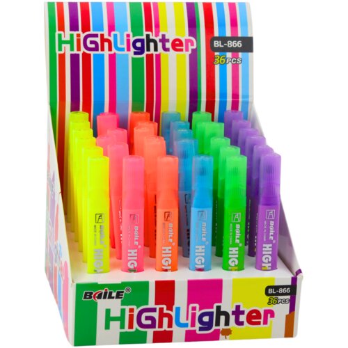 Highlighter neonski marker za &amp;scaron;kolski ured za bilje&amp;scaron;ke Slike