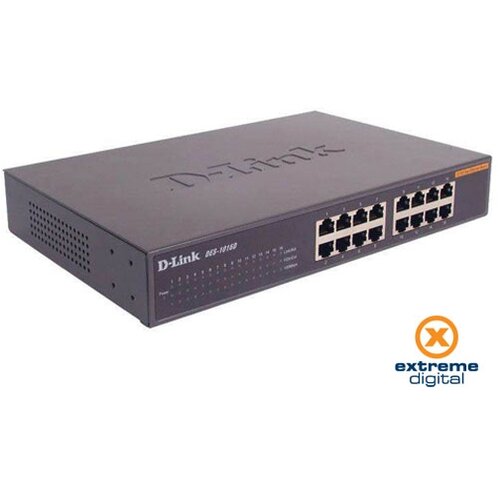 D-link LAN switch DES-1016D 10/100Mbps 16port crni Cijene