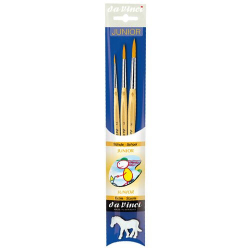 Da Vinci Set kistovi da Vinci JUNIOR 4212 za &amp;scaron;kolu i hobby - 3 kom (kistovi za) Slike