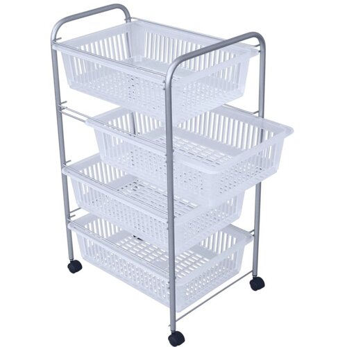 Metaltex Belo stojalo s košarami SuperJumbo, 78 x 46 cm Cene
