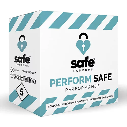 SAFE Kondomi za zakasnitev orgazma - Perform, 5 kos, (21121582)