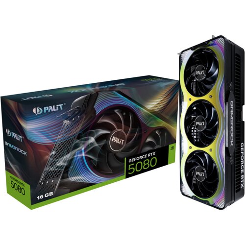 Palit nvidia geforce rtx 5080 16GB 256bit rtx 5080 gamerock grafička karta Cene