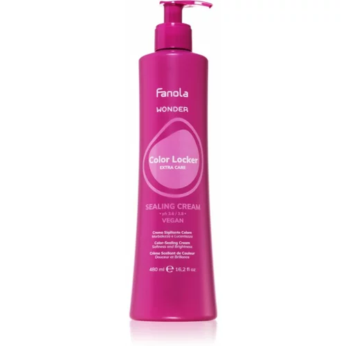 Fanola Wonder Color Locker Extra Care Sealing Cream gladilna krema za lase za barvane lase ml