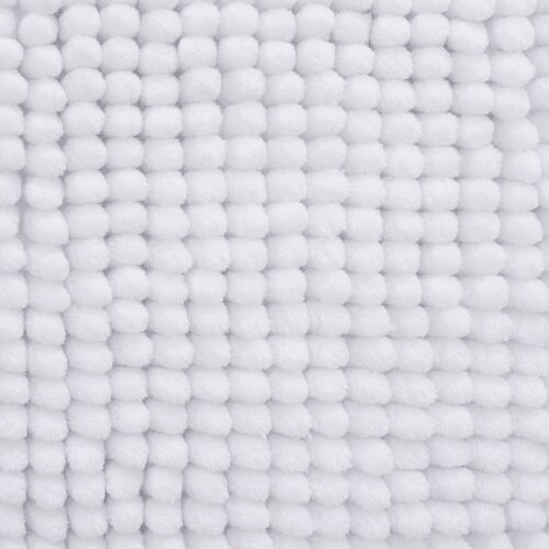 Catherine Lansfield Bijela kupaonska prostirka 50x80 cm Bobble &amp;ndash; Slike