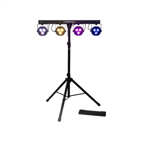  ALGAM LIGHTING - STAGE-BAR II - LED spotlights on pedestal and pedals