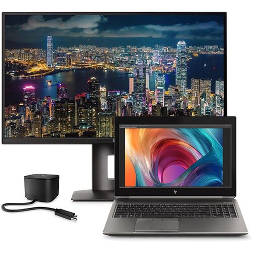 HP ZBook 15 G6 - Core i7, 32GB DDR4, 500GB SSD, T2000 + Z27n + Thunderbolt priklopna postaja Cene
