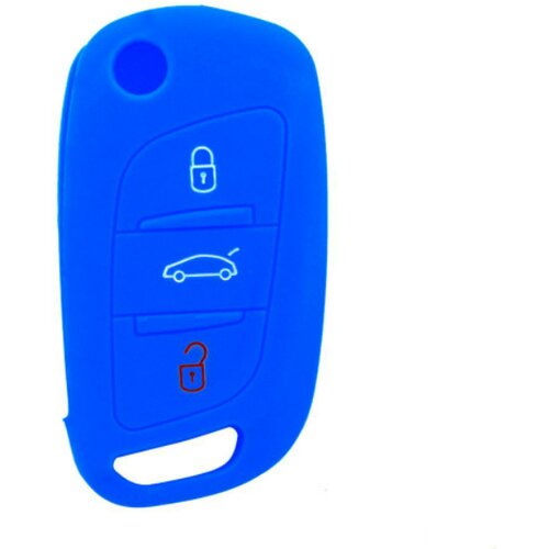 CAR 888 ACCESSORIES silikonska navlaka za ključeve citroen plava Cene