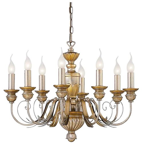 Ideal Lux luster na lancu firenze 8xE14/40W/230V ø 64 cm zlatni Cene