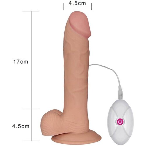 Lovetoy 2024 Vibracijski Penis The Ultra Soft Dude 9 Slike