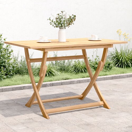 vidaXL Zložljiva vrtna miza 120x70x75 cm trden akacijev les Cene