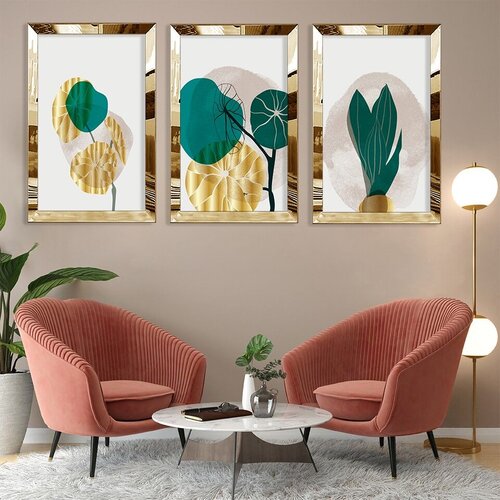 Wallity slika Huhu398, 40x60 cm, 3 dela Slike