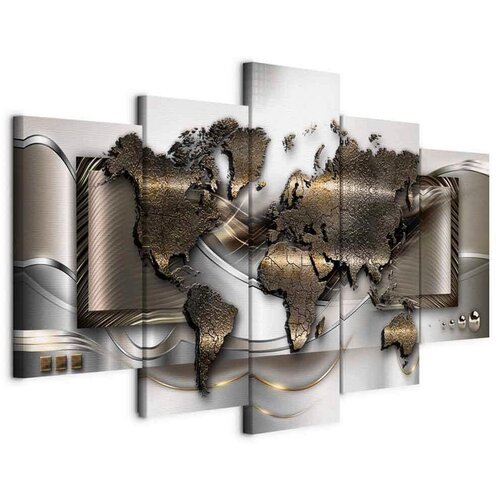 Artgeist Slika Na Platnu World Map Ii Slike