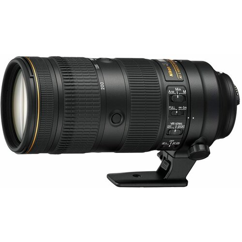 Nikon 70-200mm F2.8E FL ED VR objektiv Slike