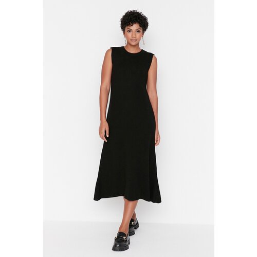 Trendyol Black Knitwear Dress Slike