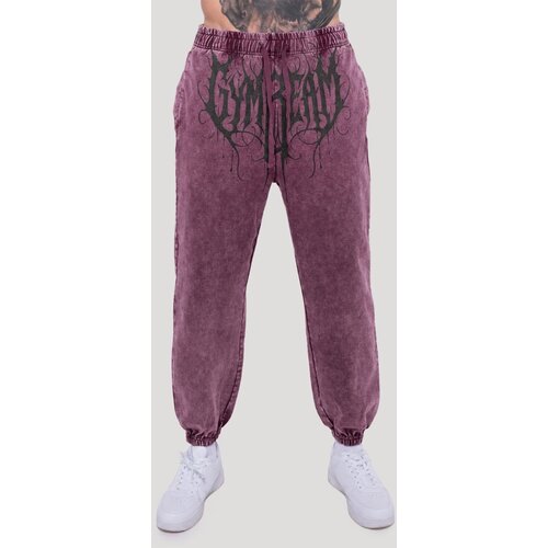 GymBeam abyss sweatpants raisin xl Slike