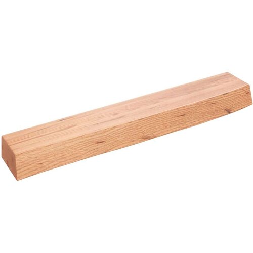  Stenska polica svetlo rjava 60x10x6 cm trdna hrastovi Cene