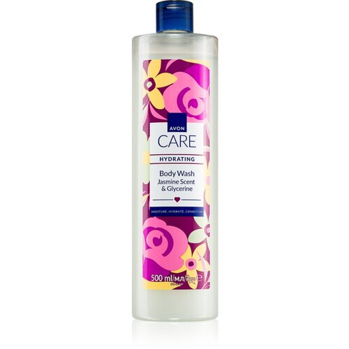 Avon Care Jasmine Scent & Glycerine vlažilen gel za prhanje 500 ml Cene