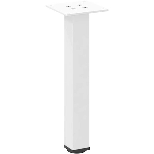  Noge stolića za kavu 4 kom bijele 30-32 cm čelik Slike