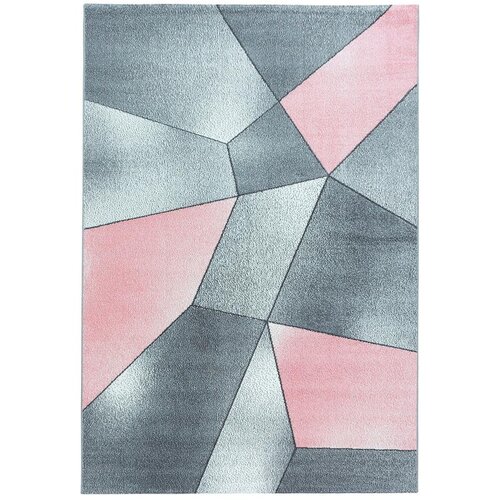 Novel Tkana Preproga Beta, Roza, Siva, 240x340cm Cene