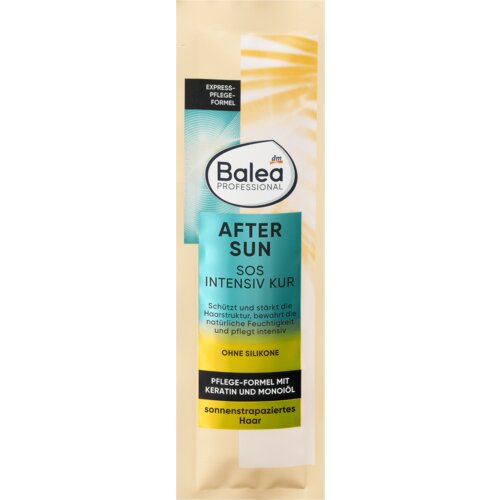 Balea Professional AFTER SUN SOS INTENSIV pakovanje za kosu posle sunčanja 20 ml Cene