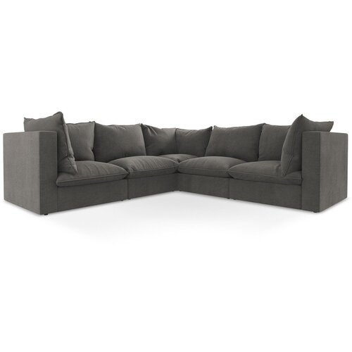 Makamii Tamno siva kutna garnitura Manao – Cijene