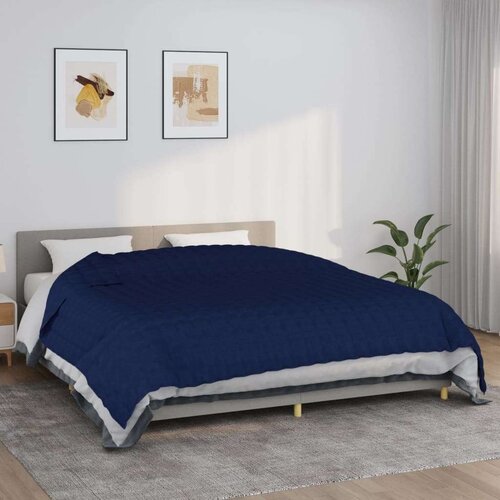  Teška deka plava 220x260 cm 11 kg od tkanine Cijene