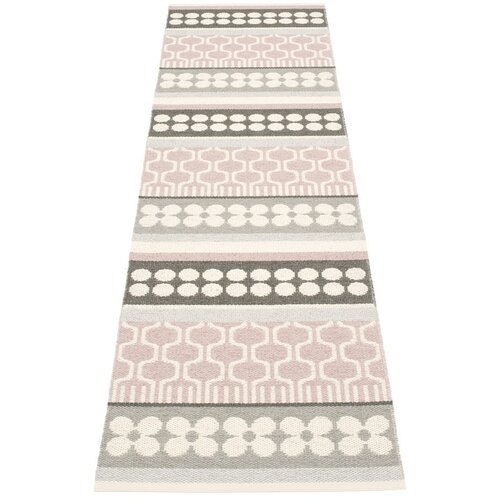 Pappelina svetlo rožnat/siv zunanji in notranji tekač 70x270 cm asta pale rose &amp;ndash; Slike