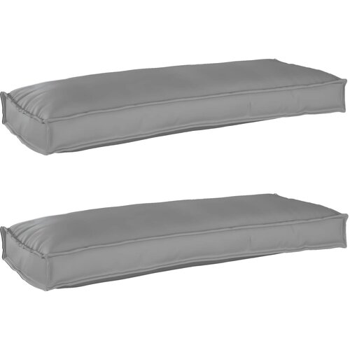  Set jastučića za palete 2 pcs Siva 100 x 40 x 8 cm Cijene