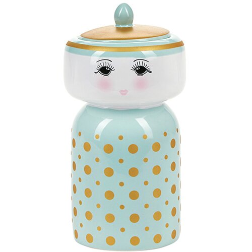 Bahne &amp;amp; Co posuda - blue gold open eyes Slike