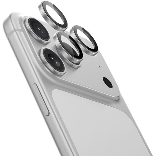 Benks kaljeno staklo DR Sapphire za&scaron;tita za kameru za iPhone 17 Pro/17 Pro Max (3 komada leća) srebrna Cijene