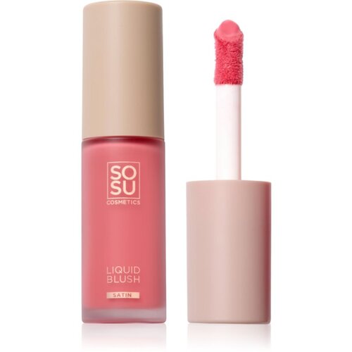 SOSU Cosmetics Liquid Blush Satin tekoče rdečilo odtenek Pink Pop 9 ml Cene