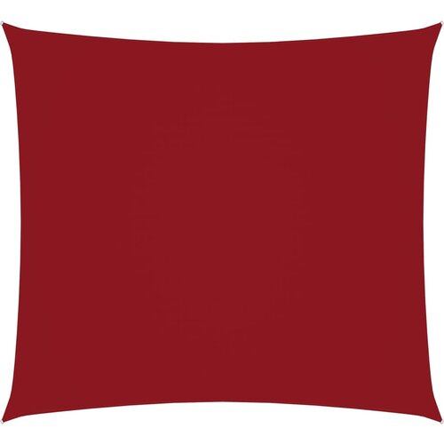 vidaXL Senčno jadro oksford blago kvadratno 3x3 m rdeče, (20965555) Cene