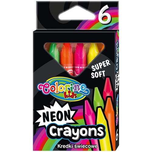 Colorino neonske voštane bojice 6 kom Cene