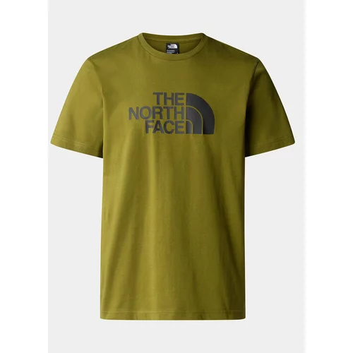 The North Face Majica Easy NF0A87N5 Zelena Regular Fit