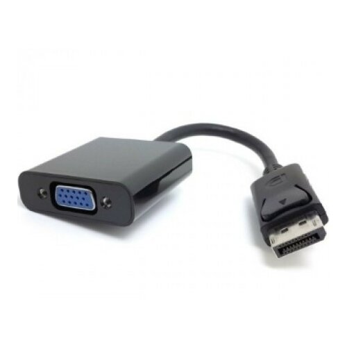 Fast Asia Adapter DisplayPort (M) - VGA D-sub (F) crna Slike