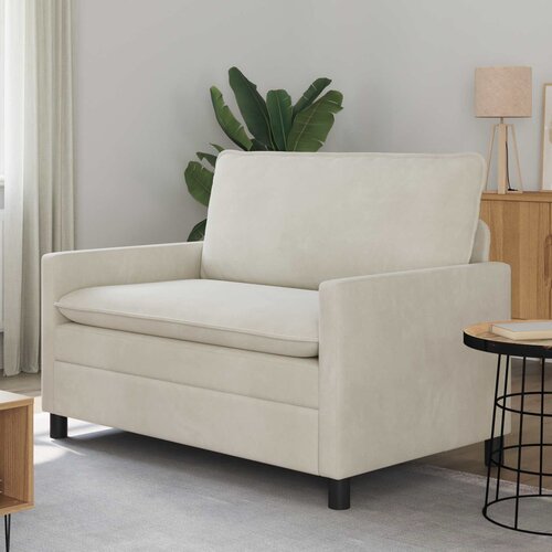 SOFA Krem 126 x 81 x 87,5 cm Baršun Cene