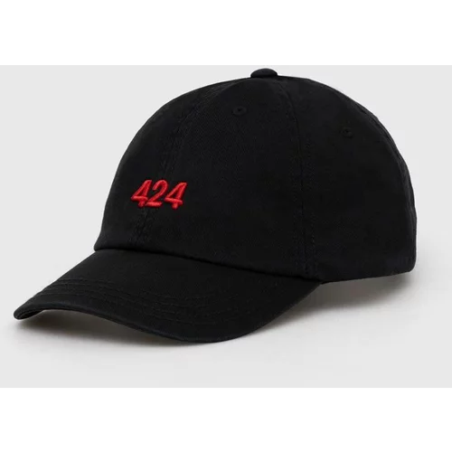424 Pamučna kapa sa šiltom boja: crna, s aplikacijom, 35L01.236585