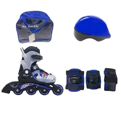 Action Roleri PW-116A GOAL SET PVC (30-33) ABEC5 2021 Plavi Cene
