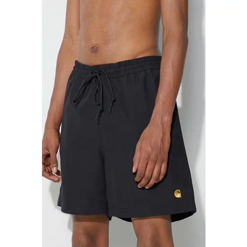 Carhartt WIP Kratke hlače za muškarce, boja: crna, I026235-BLACK