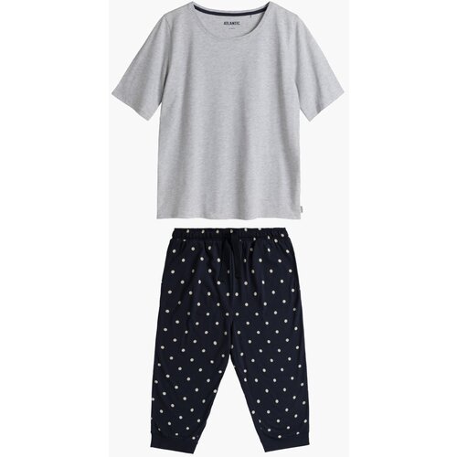 Atlantic Women&amp;#039;s pyjamas - navy blue/grey Slike