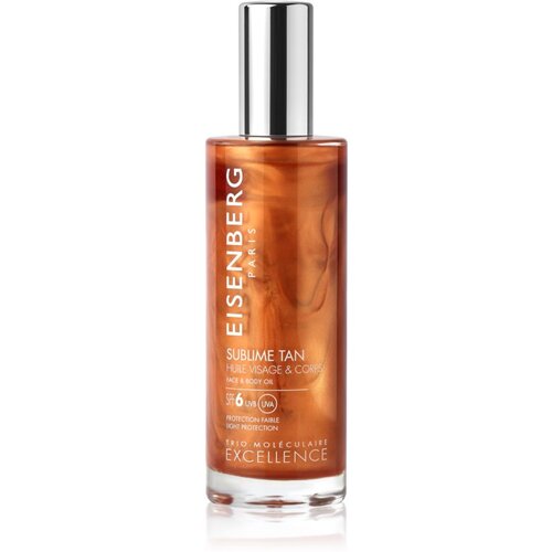 Eisenberg Sublime Tan Huile Visage &amp;amp; Corps olje za sončenje za obraz in telo SPF 6 100 ml Slike