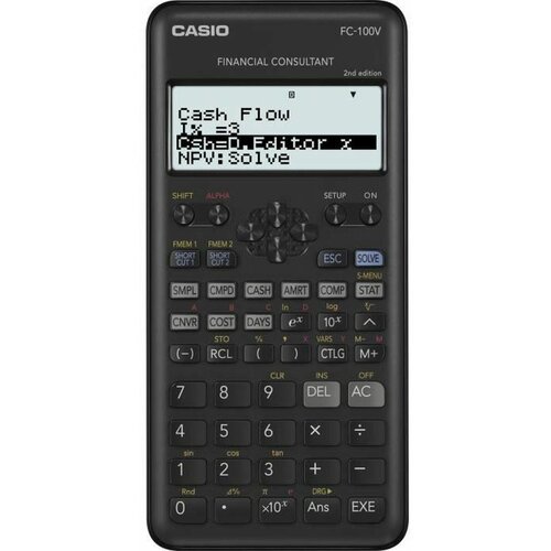 Casio Finančna kalkulator FC-100V z LCD zaslonom, (5000554561) Slike