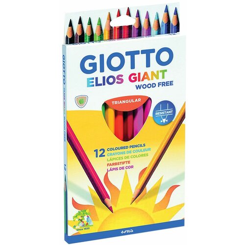 Giotto drvene boje 12/1 elios giant trouglaste 2215 Cene