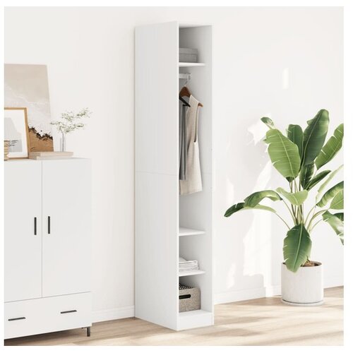 vidaXL Ormar bijeli 30 x 50 x 200 cm od konstruiranog drva Cijene